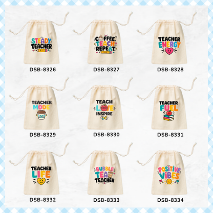Teacher Quotes Custom Favor Bags