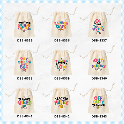 Teacher Quotes Custom Favor Bags