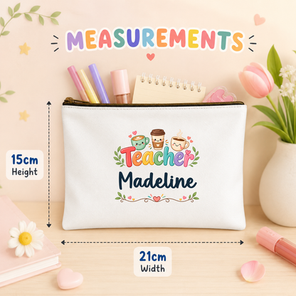 Teacher Mrs/Miss Zipper Pouch
