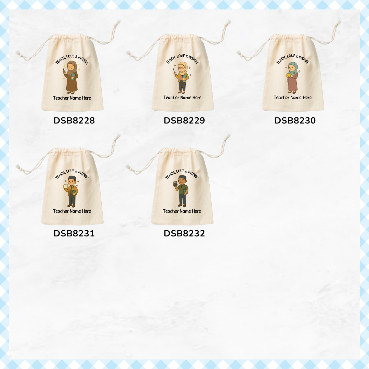 Teach Love & Inspire Favor Bags