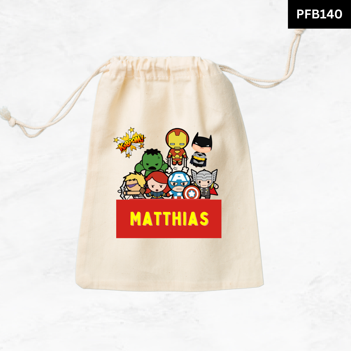 Characters Favor Bags