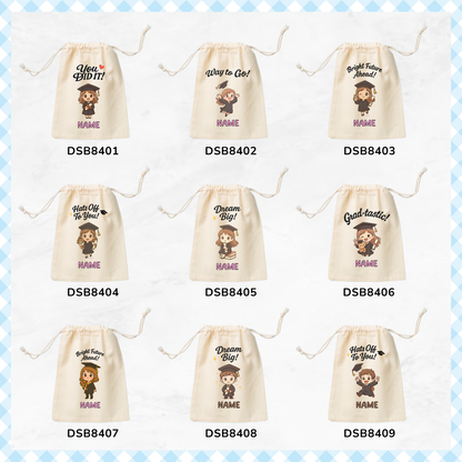 Graduation Chibi Favor Bags