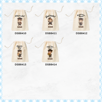 Graduation Chibi Favor Bags