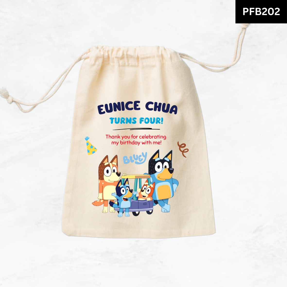 Birthday Celebration Favor Bags