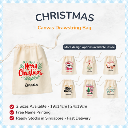 Christmas Season Favor Bags