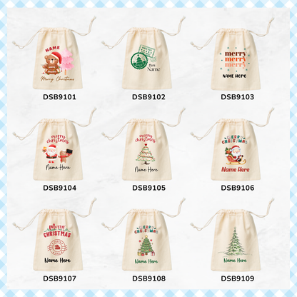 Christmas Season Favor Bags