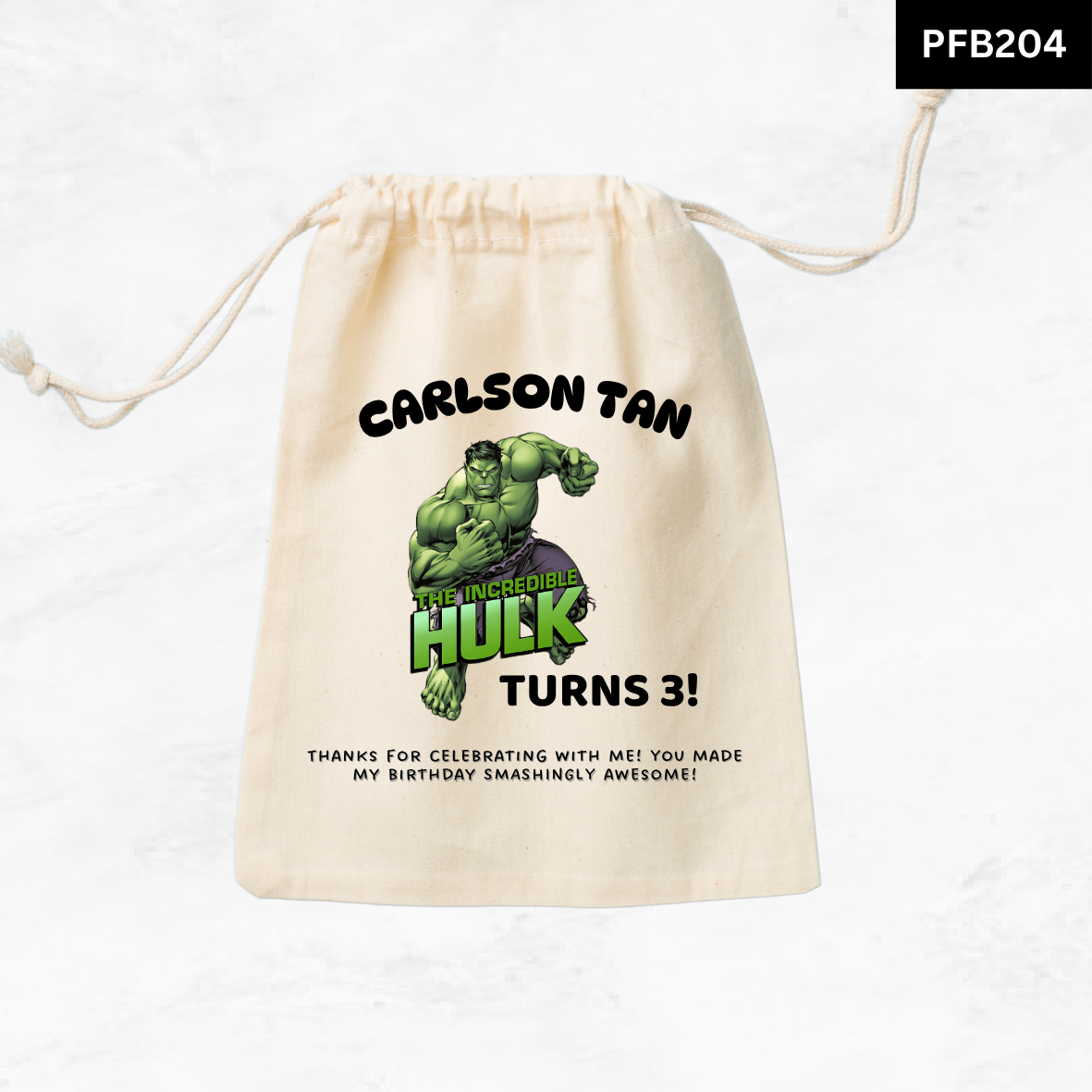 Birthday Celebration Favor Bags