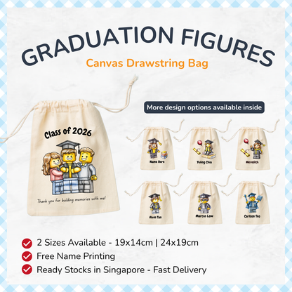 Graduation Figures Favor Bags