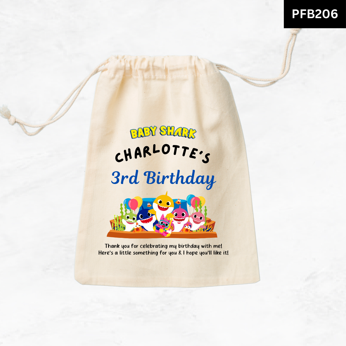 Birthday Celebration Favor Bags