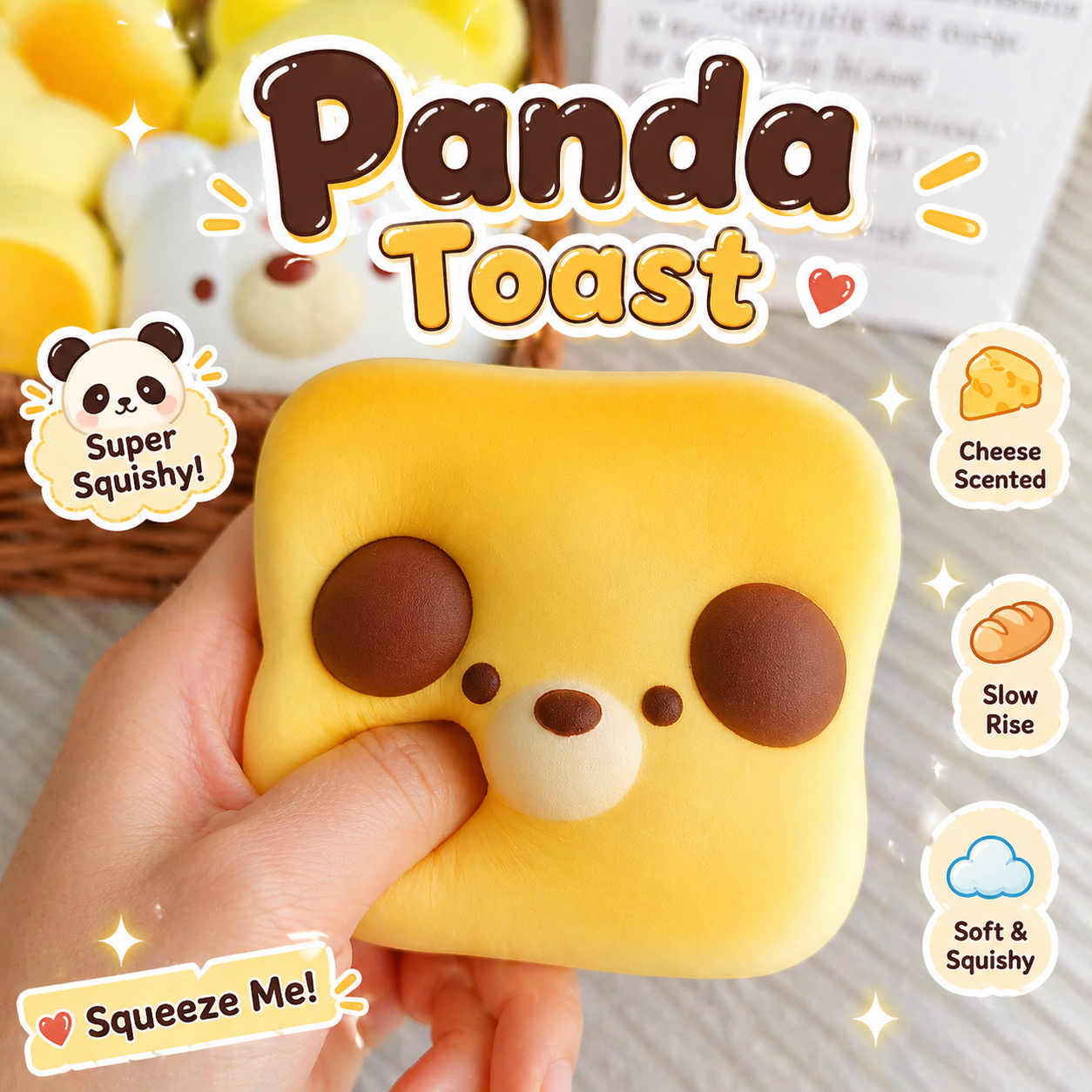 Bread Toast Squishy