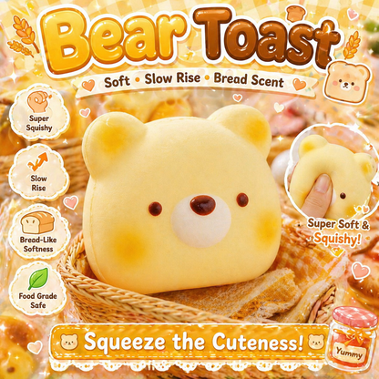 Bread Toast Squishy