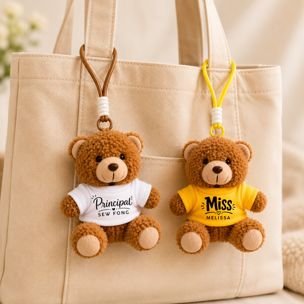 Salutation Bear Buddy Custom Name Bear