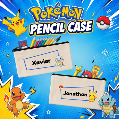 Pokemon Name Pencil Case