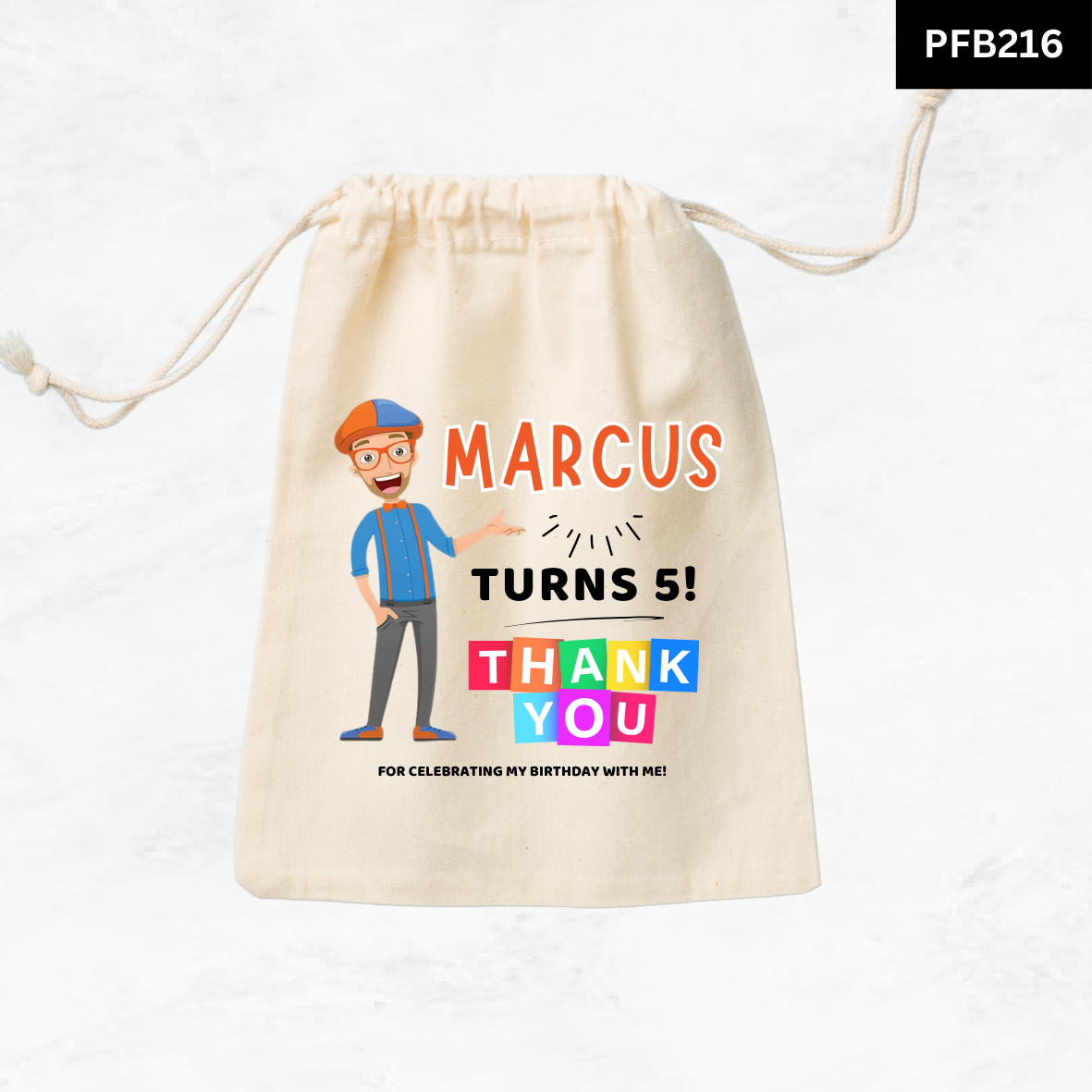 Birthday Celebration Favor Bags