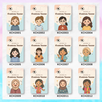 Chibi Keychain Card Holders
