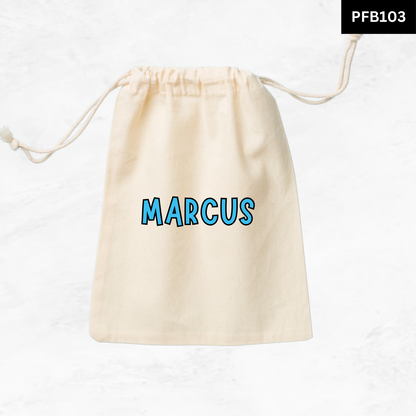 Custom Name Favor Bags