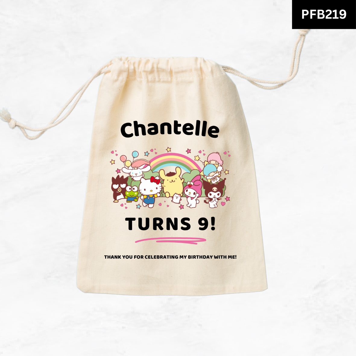 Birthday Celebration Favor Bags