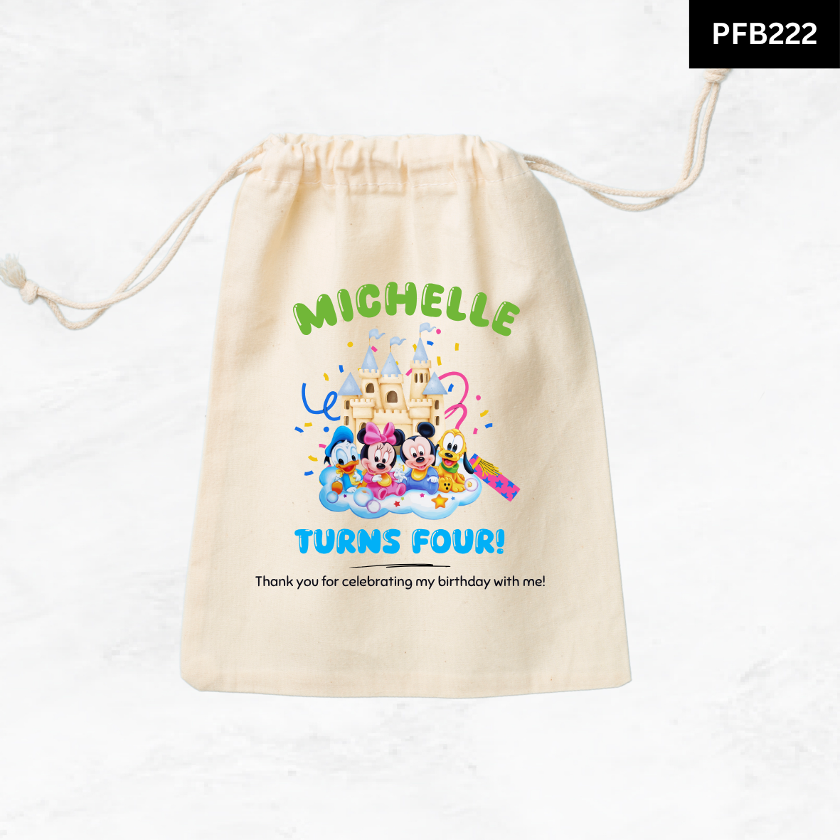 Birthday Celebration Favor Bags