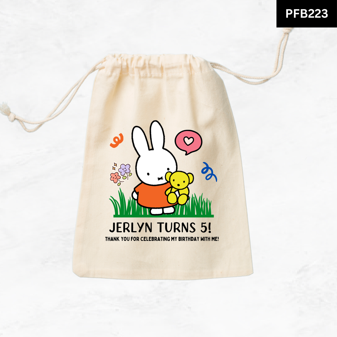 Birthday Celebration Favor Bags