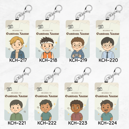 Chibi Keychain Card Holders