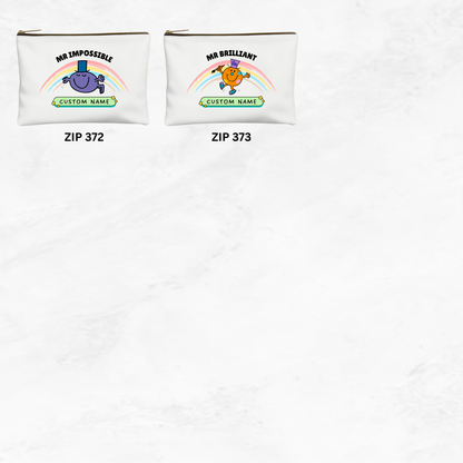 Little Miss/ Mr Series Zipper Pouch