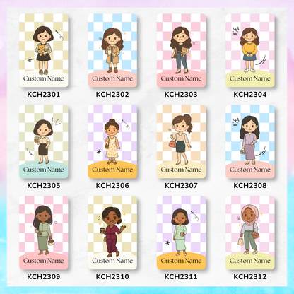 Hey Mate Chibi Keychain Card Holders