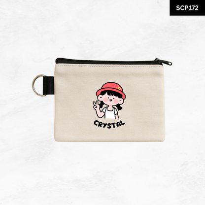 Custom Keyring Coin Purse - Teens