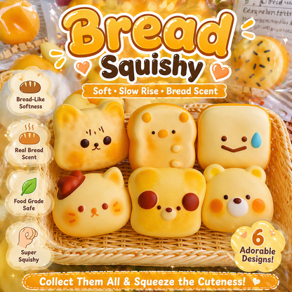 Bread Toast Squishy