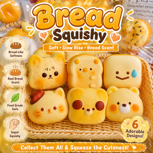 Bread Toast Squishy