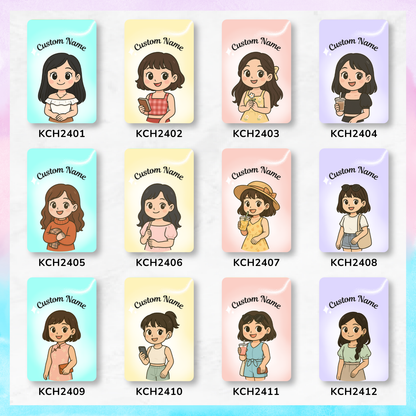 Friends Keychain Card Holders