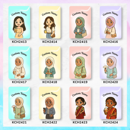 Friends Keychain Card Holders