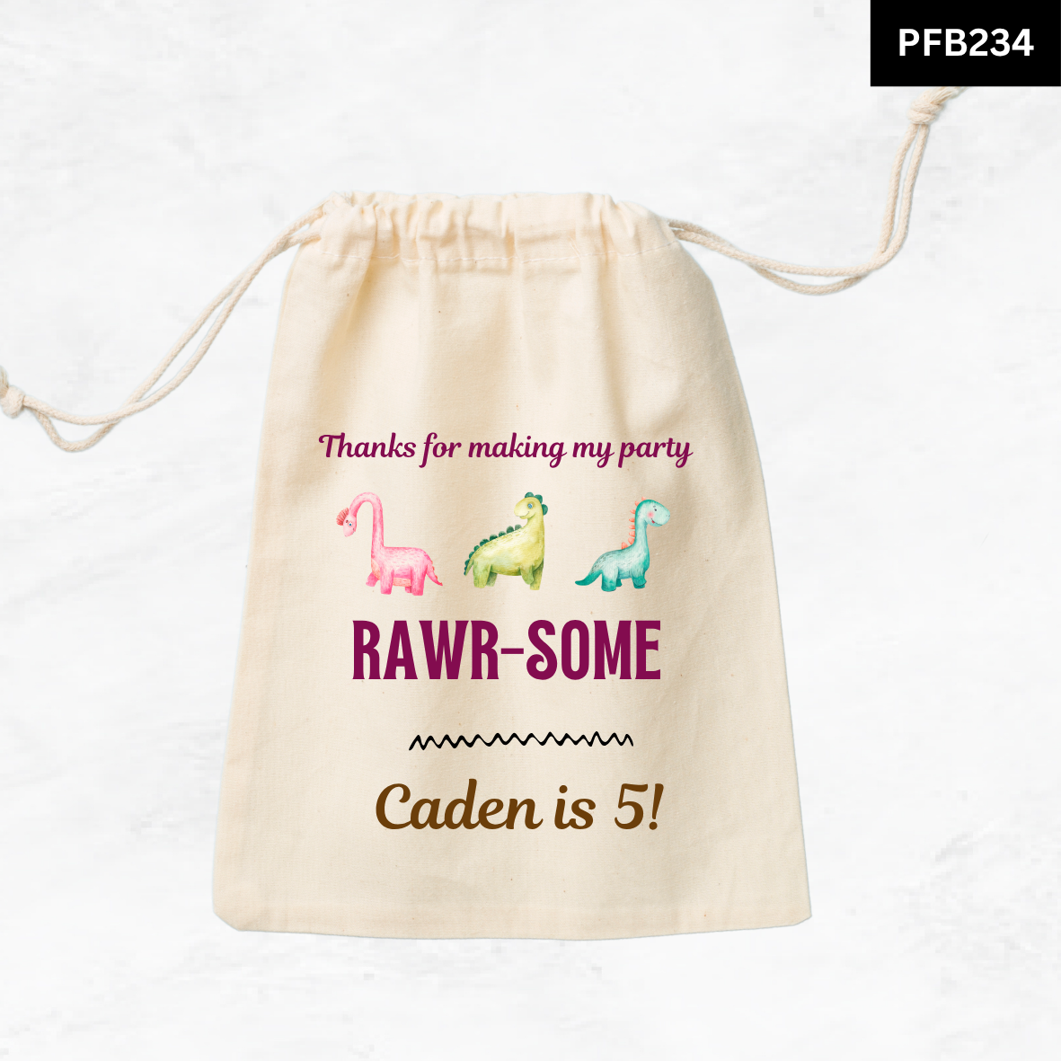 Birthday Celebration Favor Bags