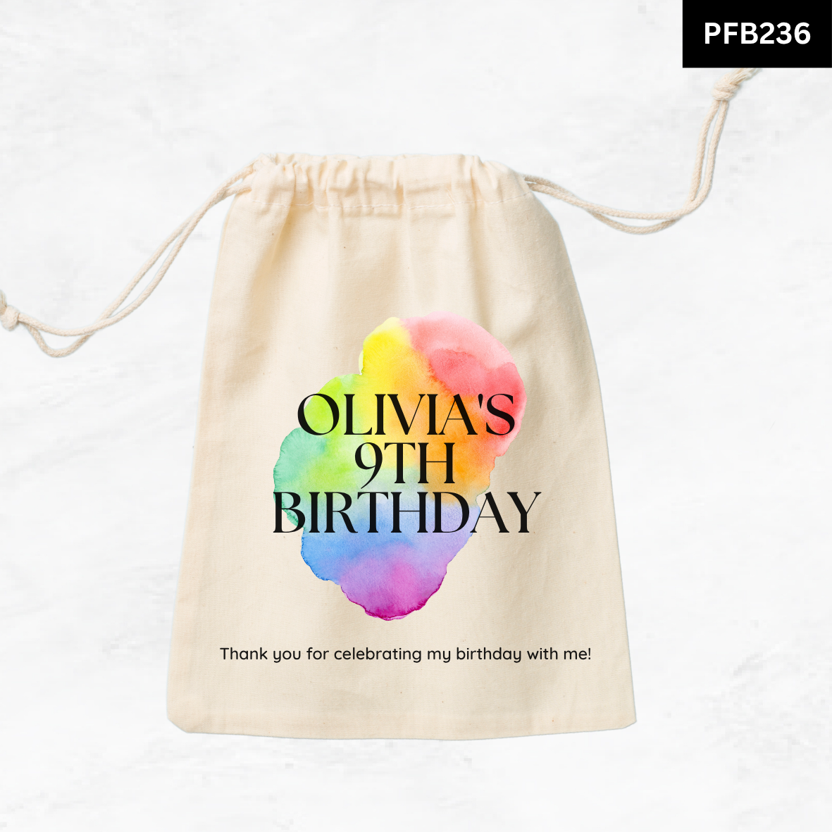 Birthday Celebration Favor Bags