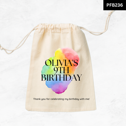 Birthday Celebration Favor Bags