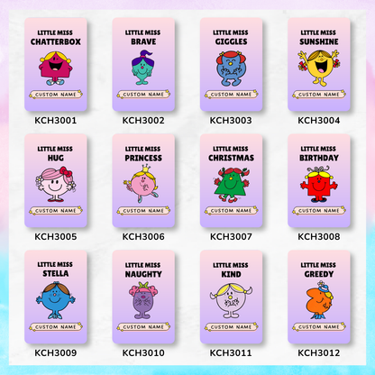 Little Miss/Mr Keychain Card Holders
