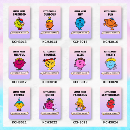 Little Miss/Mr Keychain Card Holders