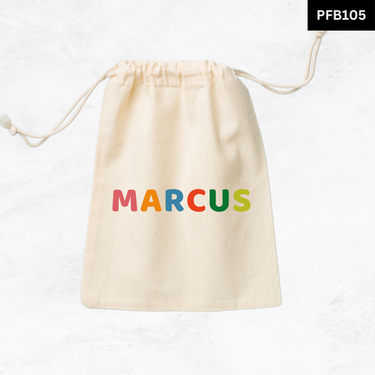 Custom Name Favor Bags