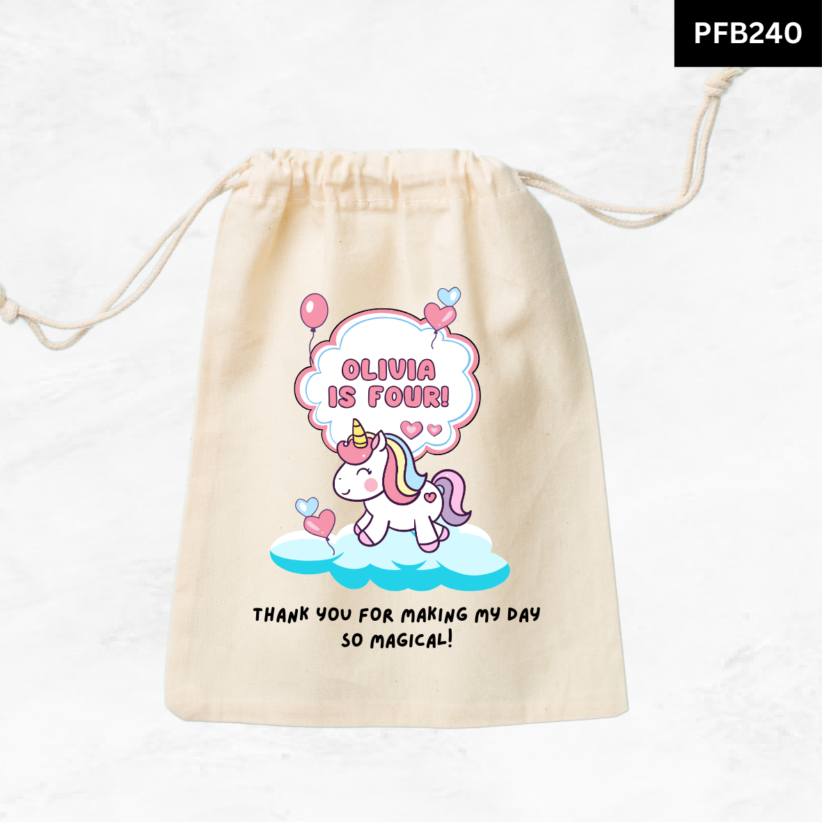 Birthday Celebration Favor Bags