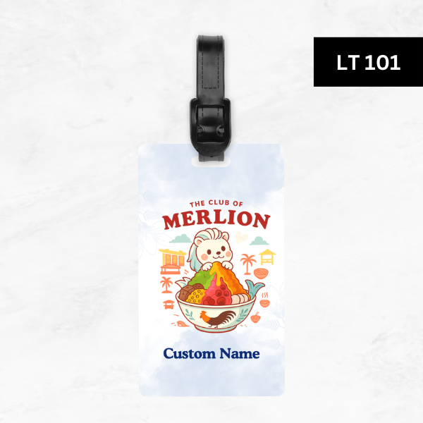 The Club Of Merlion Luggage Tag