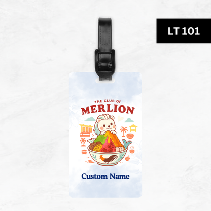 The Club Of Merlion Luggage Tag