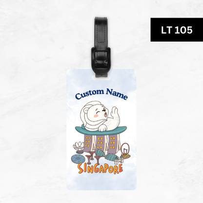 The Club Of Merlion Luggage Tag