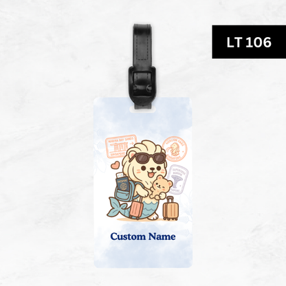 The Club Of Merlion Luggage Tag