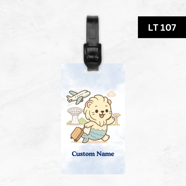 The Club Of Merlion Luggage Tag