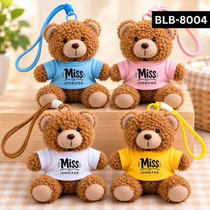 Salutation Bear Buddy Custom Name Bear