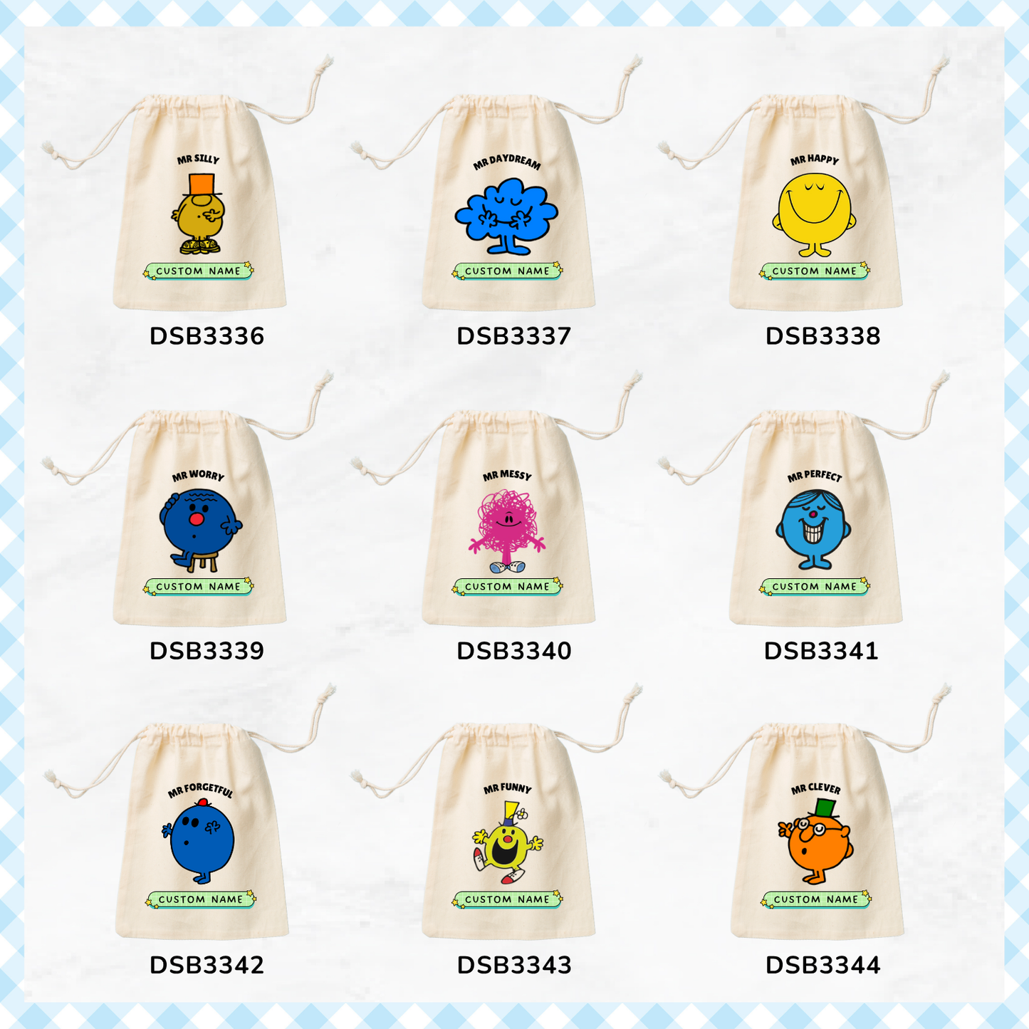 Little Miss/ Mr Series Favor Bags