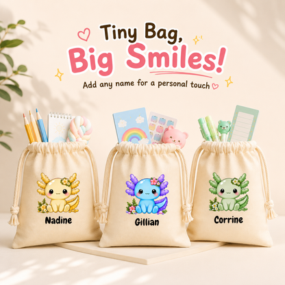 AXOLOTLS Custom Favor Bags