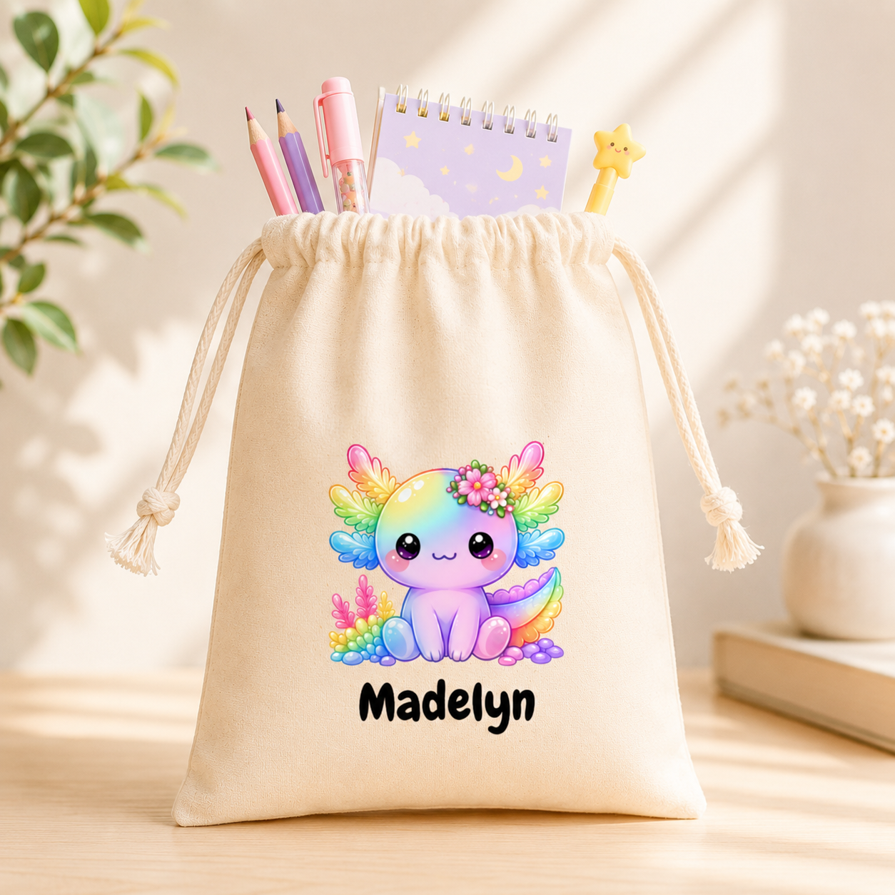 AXOLOTLS Custom Favor Bags