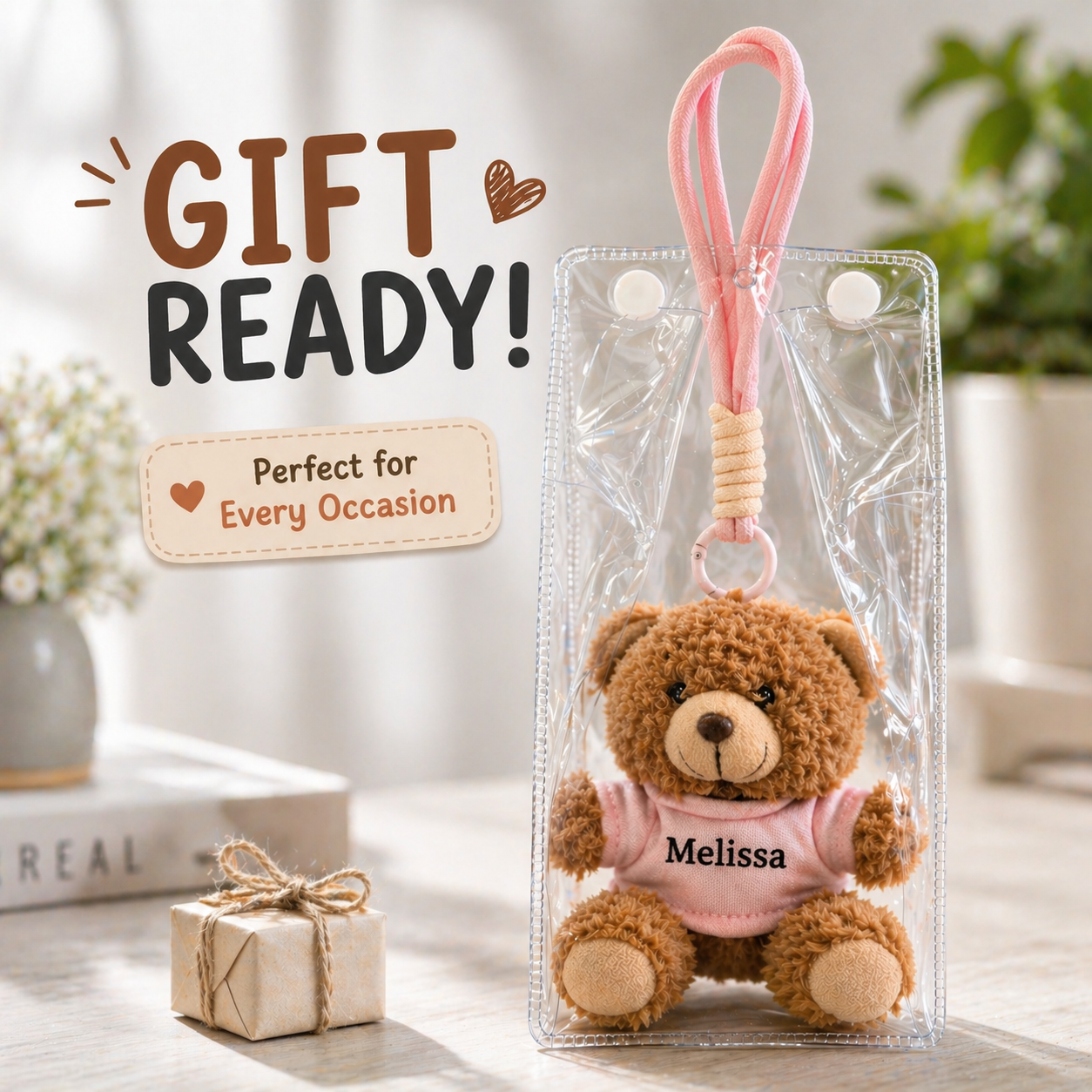 BuddyLoop Custom Name Bear
