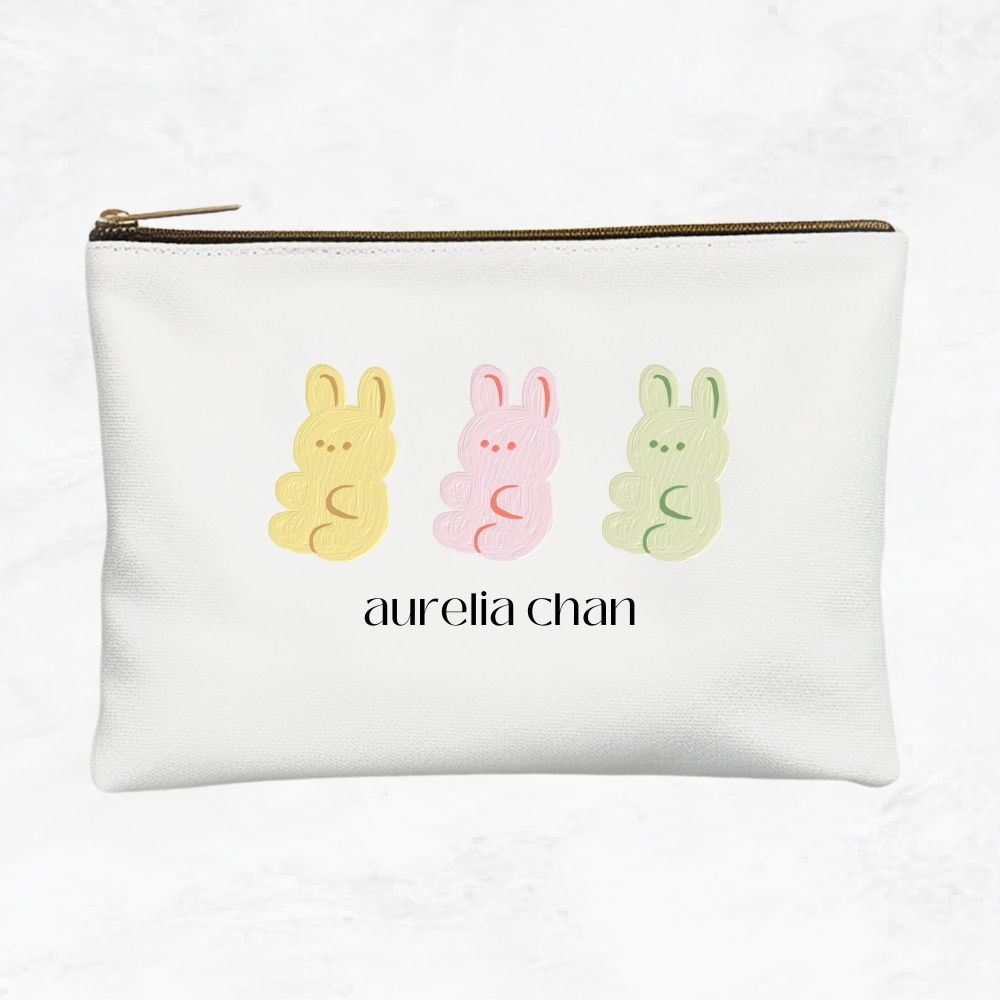 Bunny Gummy Zipper Pouch