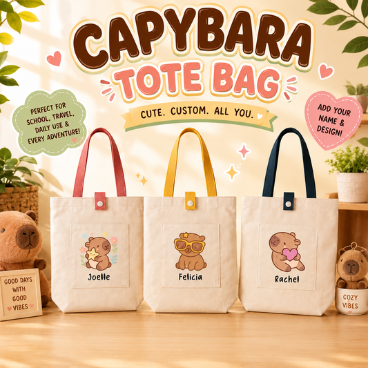 Capybara Custom Tote